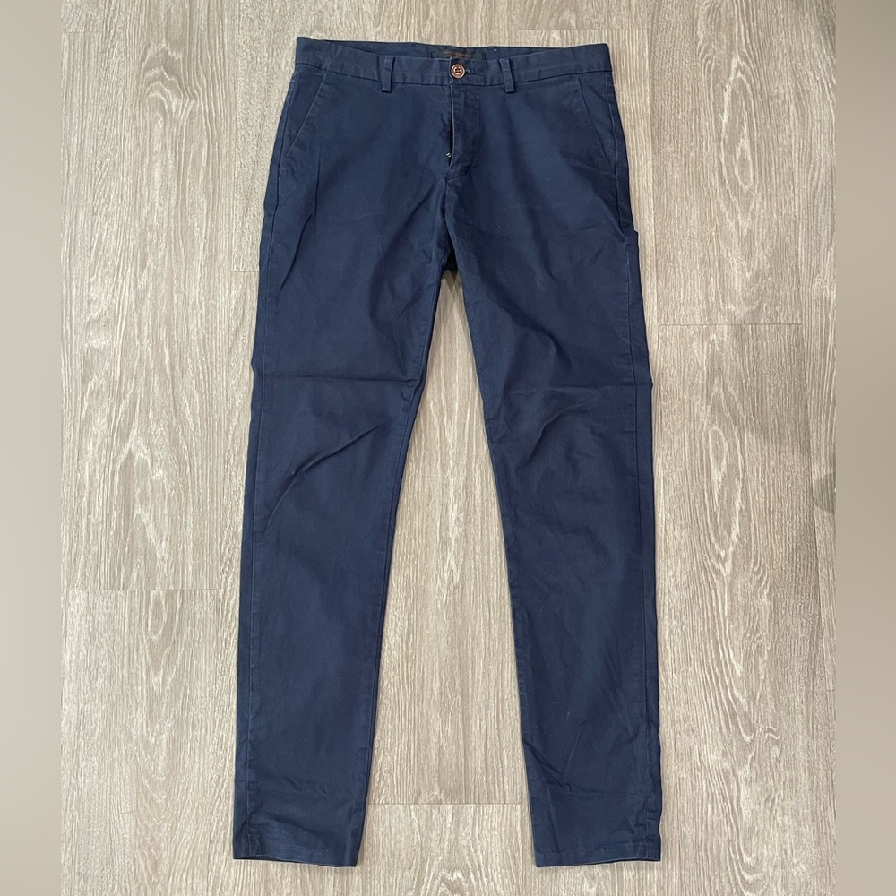 Scotch & Soda “Mott” Navy Chino Pants Amsterdam Couture W30/L32